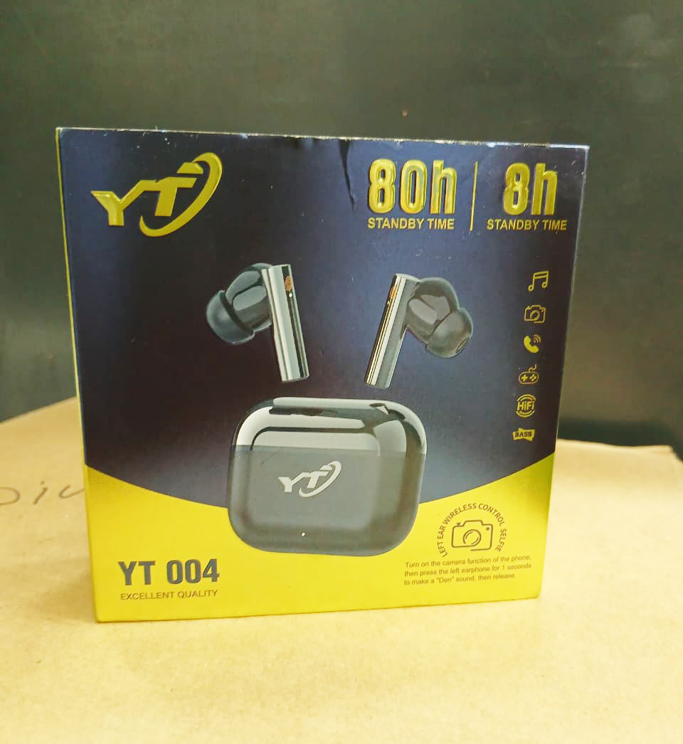 YT 004 Wireless Earbuds — Bluetooth TWS Earphones with Game Mode