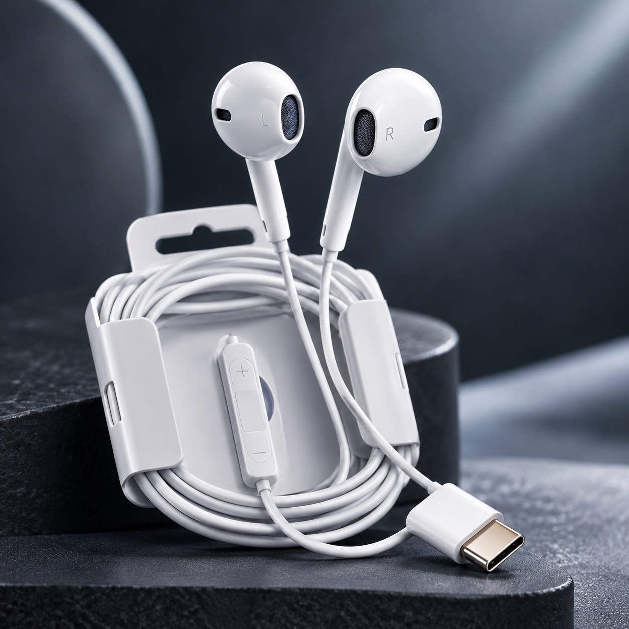 2-in-1 Handsfree (USB-C & Lightning)