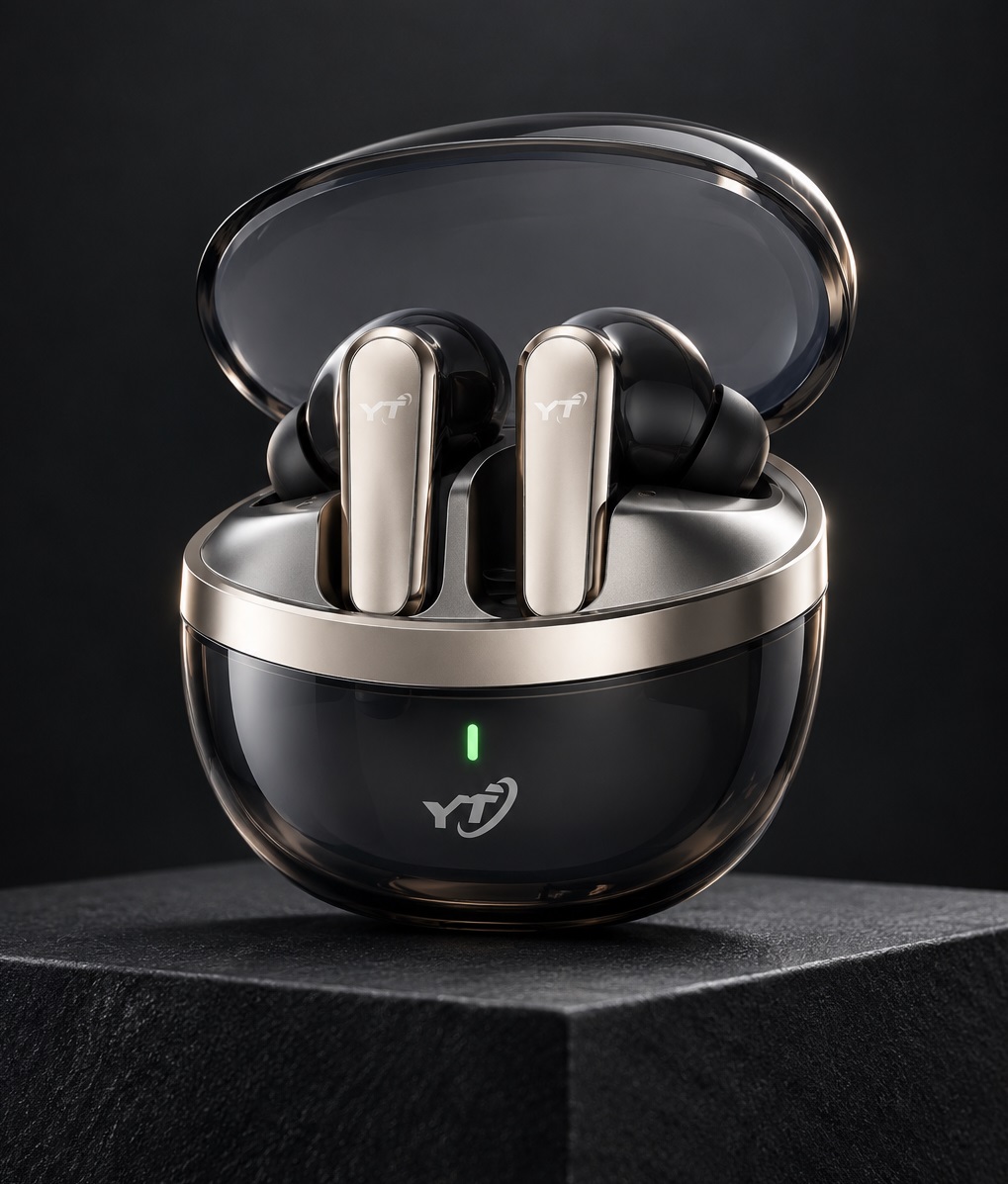 YT ANC 003 Wireless Earbuds — ANC + ENC Noise Cancelling